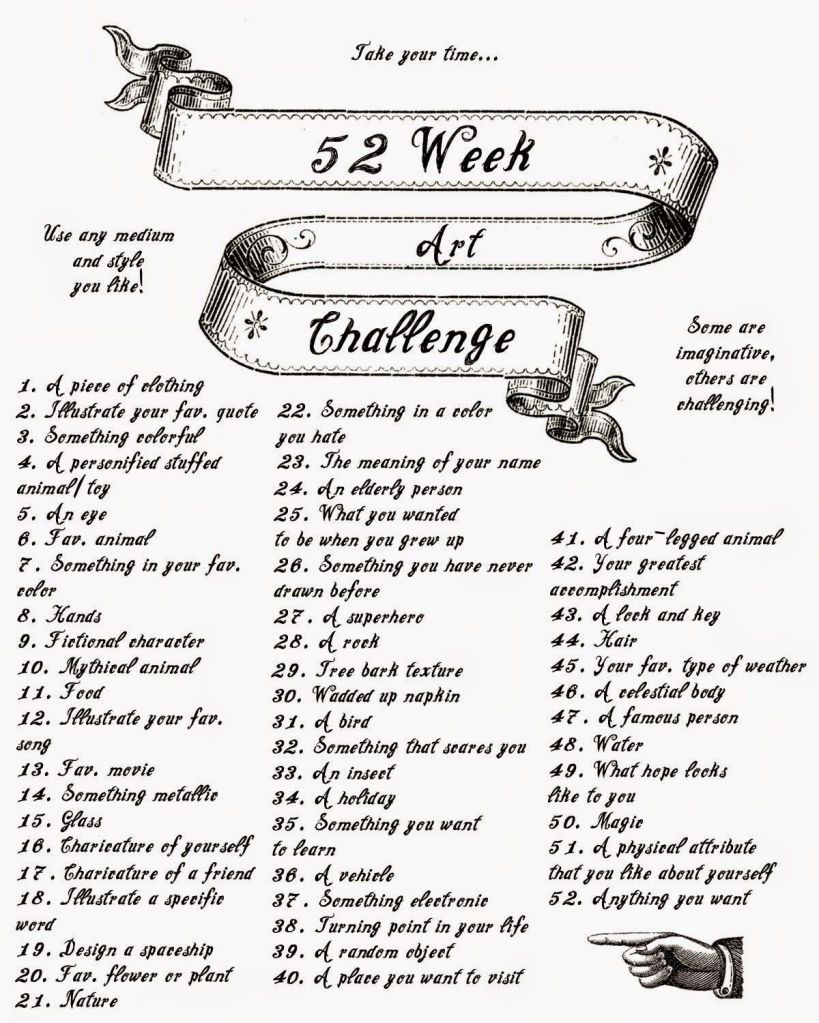 52 Week Art Challenge